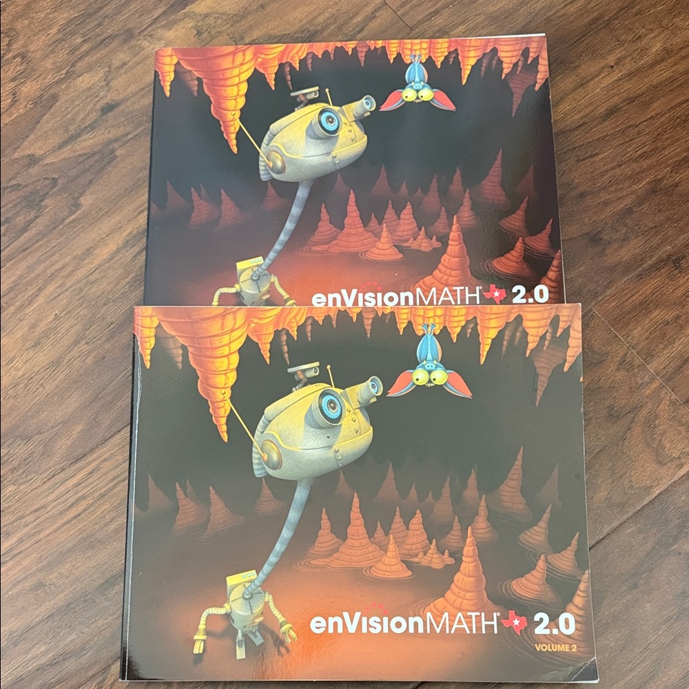 enVisionMATH 2.0 Student Textbooks - volume 1 &2